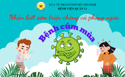 (HCDC) - Nhận biết sớm triệu chứng và phòng ngừa bệnh cúm mùa